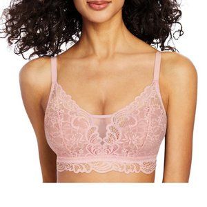 NWT Bali Latte Lift Lace Convertible Racerback Wire Free Nude bra size L